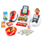 Кассовый аппарат игрушечный, для детей, звук, свет SD668-48