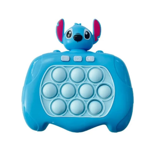 Pop it силиконовый электронный Speed ​​Push Game Machine Stitch, Мини-игровая консоль,Стич, игрушка поп ит, антистресс игра, MK715