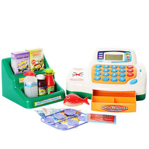 Кассовый аппарат Play Smart игрушечный, для детей, свет, звук SD7254