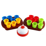 Игра настольная "Проворные хомячки", "4FUN Game Club", звонок, 25 игровых карт, колпачки, наклейки, игра для развития внимания, детская настольная игра, развивающая игра RT79026 Игра настольная "Проворные хомячки", "4FUN Game Club", звонок, 25 игровых карт, колпачки, наклейки, игра для развития внимания, детская настольная игра, развивающая игра RT79026