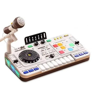 Музична установка, вбудований акумулятор 3.7 V, USB кабель, bluetooth, музика, піаніно, звукові ефекти, гра на швидкість, запис, підсвічування, мікрофон NK8 D 8 B