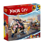 Конструктор Ninja, Ниндзяго Байк-трансформер Сори, 394 детали, мелкий конструктор, ZQ80082