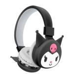 Беспроводные Bluetooth наушники "Kuromi" 2 цвета, micro USB, AUX разъем, управление звонками, разъем для SD карты TY806 Y Беспроводные Bluetooth наушники "Kuromi" 2 цвета, micro USB, AUX разъем, управление звонками, разъем для SD карты TY806 Y
