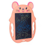 Грифельний планшет для малювання LCD екран, Миша жовта, дитячий планшет, планшет для малювання (BH866)