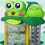 Игра развивающая с шариками Лягушка, игра с мелодией, подсветка, детская игра (HD899-62)
