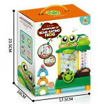 Игра развивающая с шариками Лягушка, игра с мелодией, подсветка, детская игра (HD899-62)
