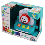 Музичний фотоапарат "Кадрик" 2 кольори "WToys", 10 казок, 10 пісень, українською мовою, проєктор, звуки ZK90031 Музичний фотоапарат "Кадрик" 2 кольори "WToys", 10 казок, 10 пісень, українською мовою, проєктор, звуки ZK90031