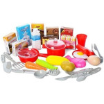Игрушечная Кухня с набором посуды и продуктов, звук, свет WM922-48