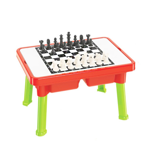 Набор настольных игр 7 в 1 Technok Toys, игровой столик для игр, шашки, шахматы, домино (GH9604)