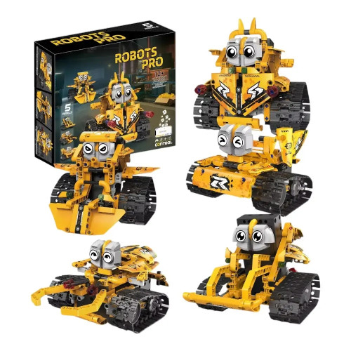 Конструктор "Building Block" на радиоуправлении, 5 вариантов игрушек, пульт управления, наклейки HQ96183 Конструктор "Building Block" на радиоуправлении, 5 вариантов игрушек, пульт управления, наклейки HQ96183