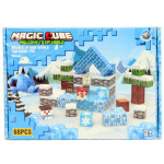 Магнитный конструктор Magic cube, 68 строительных блока, 3 Д конструктор JT9811 Магнитный конструктор Magic cube, 68 строительных блока, 3 Д конструктор JT9811
