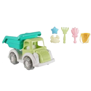 Игровой набор для песочницы Beach Fun Toys, набор для игр в песочнице, машинка, ведро, формочка (DM9883-2)