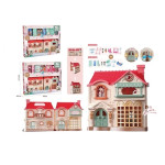 Игрушечный Кукольный Домик "Country House", подсветка, звук, игровые фигурки, мебель, BH 99-52