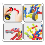 Конструктор Stick Квадроцикл шарнирный 27 деталей LT9906-8