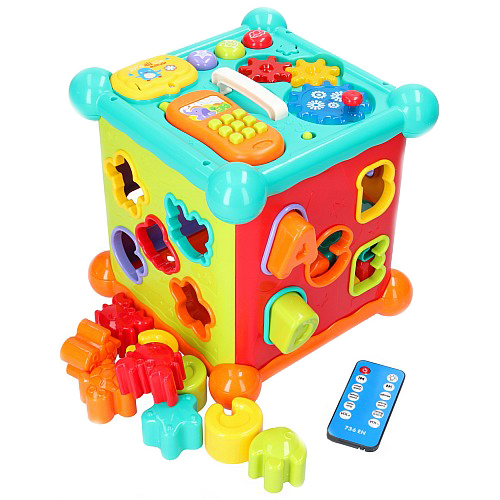 Многофункциональный игровой Куб Kids Melody с игровыми панелями MW9935