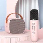 Детское караоке с микрофоном, караоке для детей, Bluetooth-колонка, беспроводной микрофон (R-K12)