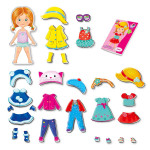 Гра Vladi Toys на магнітах одевашка Соня GH3702-07 Гра Vladi Toys на магнітах одевашка Соня GH3702-07