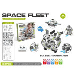 Конструктор "Space Fleet" на радіокеруванні, космічний транспорт, 84 деталі, 6 варіантів збірки, пульт ST 01 Конструктор "Space Fleet" на радіокеруванні, космічний транспорт, 84 деталі, 6 варіантів збірки, пульт ST 01