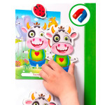 Магнітна гра "Емоції" Vladi Toys, вчимо емоції, розвиваюча гра для дітей, розвивашка (GF5422-05)
