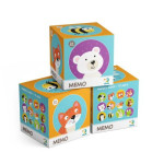 Игра DoDo Мемо Животные 24 карточки картон 300145 Игра DoDo Мемо Животные 24 карточки картон 300145