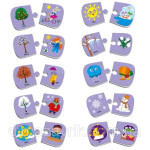 Пазлы пары Vladi Toys Времена года 5111-05