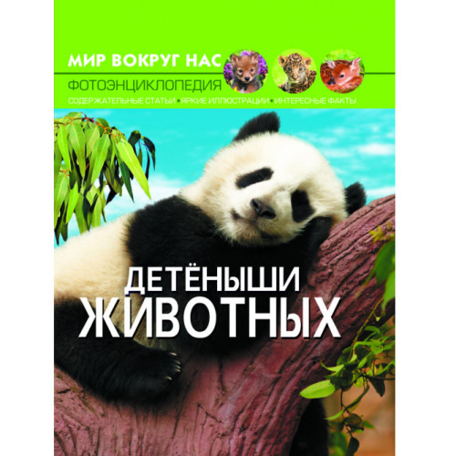 Фотоенциклопедія Світ навколо нас Дитинчата тварин, російська мова