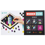 Мозаїка Cubika Wooden Pixel Космос на 250 піксельних кубиків 14873