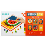 Мозаїка Cubika Wooden Pixel Солодощі на 400 піксельних кубиків 14897