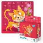 Пазл DoDo Котенок 16 элементов картон R300112 Пазл DoDo Котенок 16 элементов картон R300112