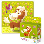 Пазл DoDo Лошадка на 16 элементов картон R300114 Пазл DoDo Лошадка на 16 элементов картон R300114