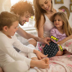 Игра Pop it силиконовый антистресс Восьмиугольник черный 13 х 13 см