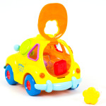 Машинка сортер музична Joy Toy Автошка укр., музична іграшка, іграшка сортер, іграшка машинка JF9170