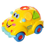 Машинка сортер музична Joy Toy Автошка укр., музична іграшка, іграшка сортер, іграшка машинка JF9170