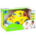 Машинка сортер музична Joy Toy Автошка укр., музична іграшка, іграшка сортер, іграшка машинка JF9170