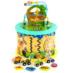 Куб игровой Wood Toys с динозавром, деревянная развивающая игра С39183