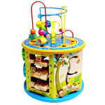 Куб игровой Fun Toys деревянная игра с развивающими заданиями С39188