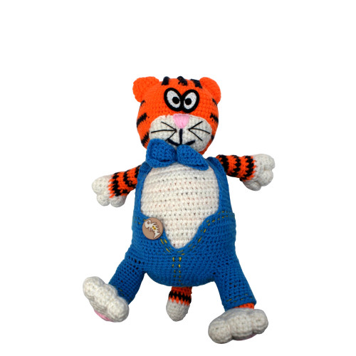 Кукла вязаная Тигр